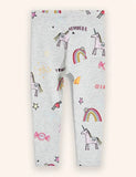 Leggings mit Einhorn-Regenbogen-Aufdruck