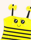 Lindo traje de baño de abeja pequeña