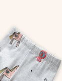 Leggings mit Einhorn-Regenbogen-Aufdruck