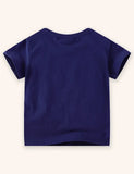 T-shirt con applicazioni per cani