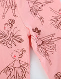 Leggings med print af prinsesse