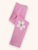 Strawberry stribede applikations-leggings