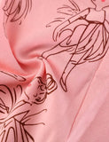 Leggings med print af prinsesse