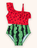 Costume da bagno con stampa simpatico cartone animato