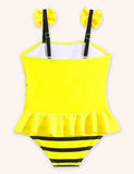 Lindo traje de baño de abeja pequeña