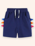 Shorts de algodón con dientes de dinosaurio