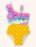 Costume da bagno con stampa simpatico cartone animato