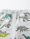Shorts med dinosaur print