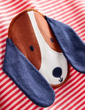 Lustiges Kleid mit Taschen-Welpenapplikation