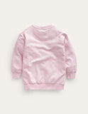 Rainbow Printed Round Neck Sweater - Mini Taylor