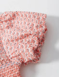 Flower Full Printed Kjole