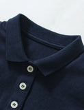 Camiseta Polo com Aplique de Unicórnio