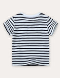 T-shirt a maniche corte con stampa granchio