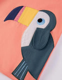 Tegneserie Tucan Appliqué T-shirt