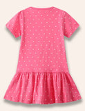 Vestido con apliques de animales de granja