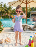 Three-dimensional Flower One-piece Swimsuit