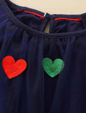 Multi Heart Tulle Kjole