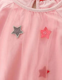 Tüllkleid mit mehreren Sternen
