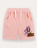 Shorts mit Pferdeapplikation
