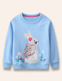 Sudadera Con Apliques De Conejito Mochila
