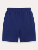 Shorts med gravemaskinetryk