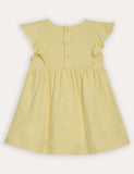 Yellow Bunny Appliqué sommerkjole