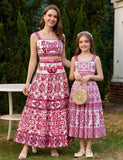 Mom and Me Sling Vest & Long Skirt