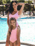 Mom and Me 3D Angel Wings Embroidery Simwear