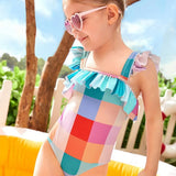 Bañador Cuadros Colores