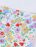 Legging en coton imprimé floral