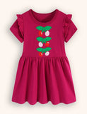 Kirschbesticktes Kleid