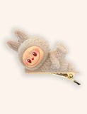 1 PC Labubu 寝そべるヘアクリップ