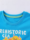 Luminous Dinosaur Print T-shirt