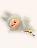 1 PC Labubu 寝そべるヘアクリップ