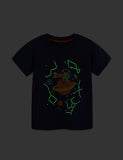 Luminous Planet Print Short Sleeve