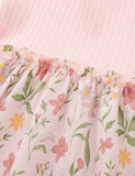 Cute Flower Print Dress
