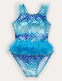 Mermaid One Piece Tulle Badedragt