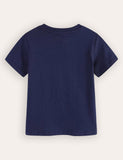 Dinosaur Cartoon Short-sleeved T-shirt