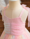 Cute Dot Ombré Tulle Princess Dress