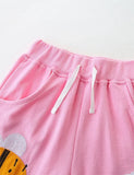Shorts mit Bienenblumen-Applikation
