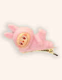 1 PC Labubu 寝そべるヘアクリップ