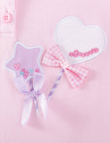 Sweet Appliquet T-shirt & Leggings Set