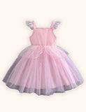Flying Sleeve Sparkle Mermaid Princess Dress