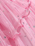 Sequin Bow Multi-layer TullePuff Dress