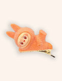1 PC Labubu 寝そべるヘアクリップ