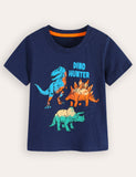 Dinosaur Short-sleeved T-shirt