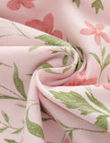 Cute Flower Print Dress