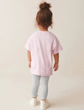Mermaid Print Short T-Shirt and Leggings Set