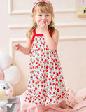 Multicolor Floral Suspender Nightdress
