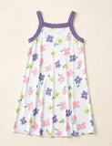 Multicolor Floral Suspender Nightdress